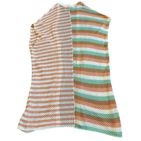 Torrid Sleeveless Stripe Sweater Duster Vest Long Length Size 3X 4X Women's NWT - Picture 8 of 12